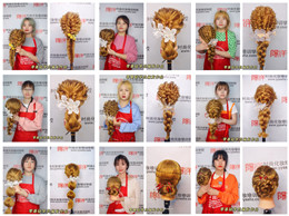 陽洋化妝學校零基礎(chǔ)編發(fā)作品|樂清哪里有學化妝|樂清哪里可以學化妝|零基礎(chǔ)學化妝|